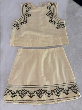 Julia Amory Mustique Gidget skirt and Top size Medium